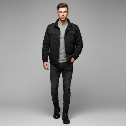 Bartjeansjacket | Herrenjacke Mit Zeitlosem Stil