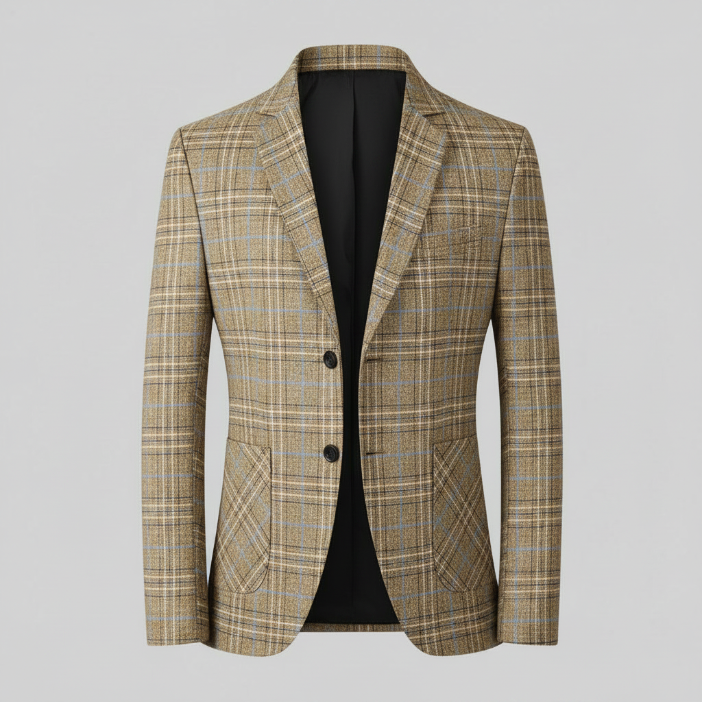 Leichter Slim-Fit-Blazer Herren | Moderner Anzugblazer