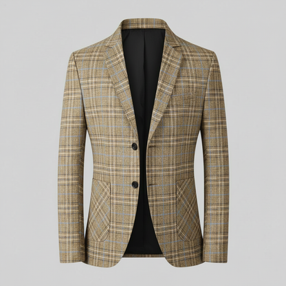 Leichter Slim-Fit-Blazer Herren | Moderner Anzugblazer