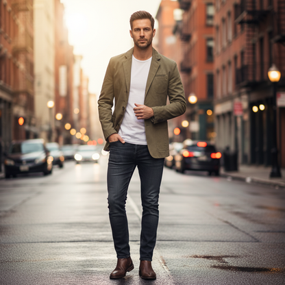 Leichter Herrenblazer Dennis | Lässiger Alltagsblazer