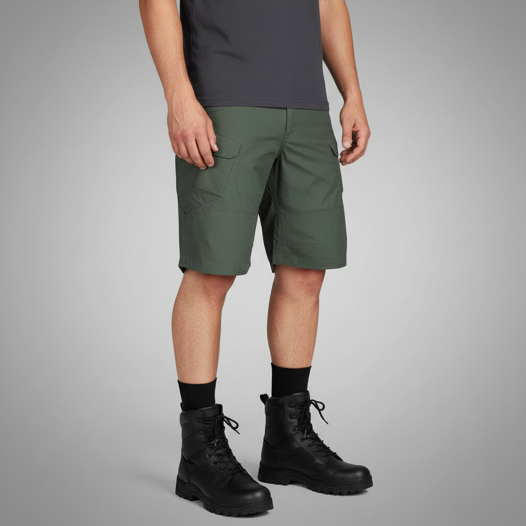 Cargo Shorts Herren | Funktionale Kurze Cargohose mit Taschen
