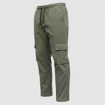 Cargohose Herren | Baumwollmix mit Elastischem Bund