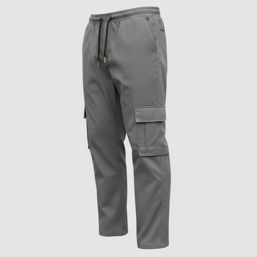 Cargohose Herren | Baumwollmix mit Elastischem Bund