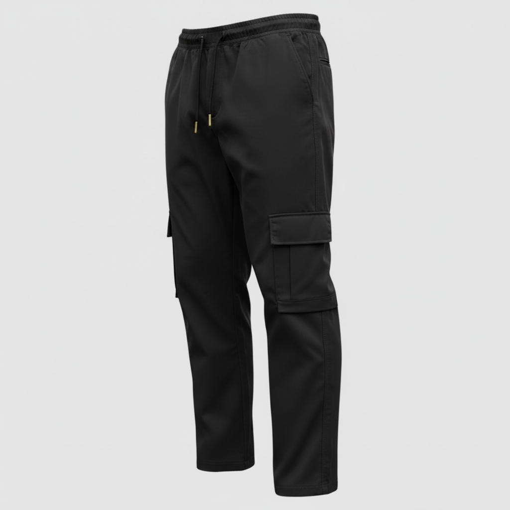 Cargohose Herren | Baumwollmix mit Elastischem Bund