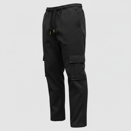 Cargohose Herren | Baumwollmix mit Elastischem Bund