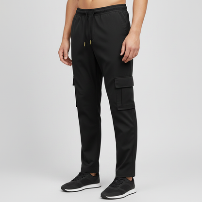 Cargohose Herren | Baumwollmix mit Elastischem Bund