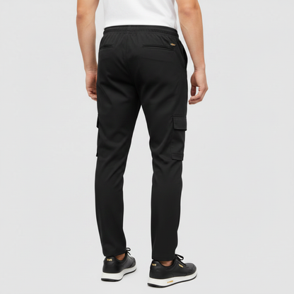 Cargohose Herren | Baumwollmix mit Elastischem Bund