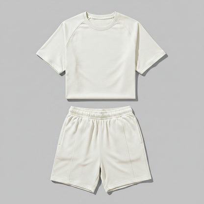 Lässiges Herren Kombi-Set | Sommer Shorts und Hemd