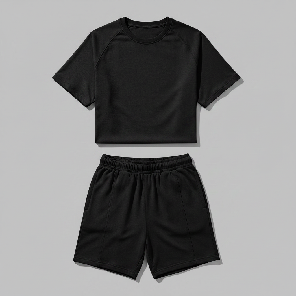 Lässiges Herren Kombi-Set | Sommer Shorts und Hemd