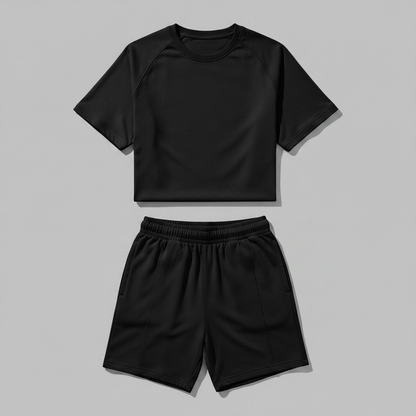 Lässiges Herren Kombi-Set | Sommer Shorts und Hemd
