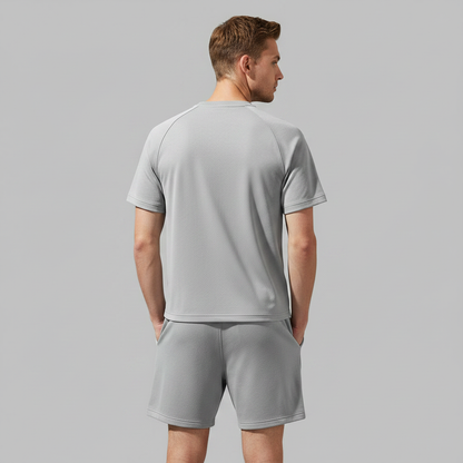 Lässiges Herren Kombi-Set | Sommer Shorts und Hemd