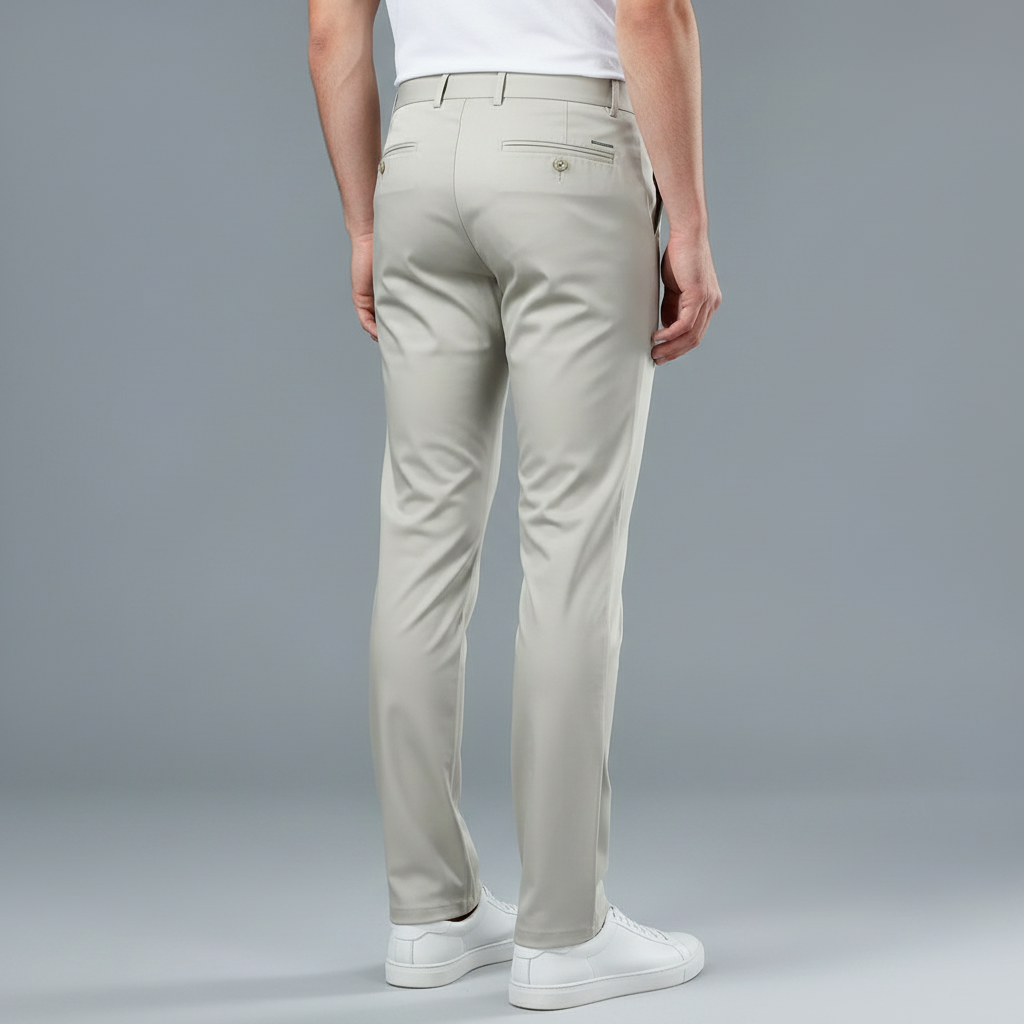 Herren Anzughose Schwarz | Elegante Anzughose mit Stretch