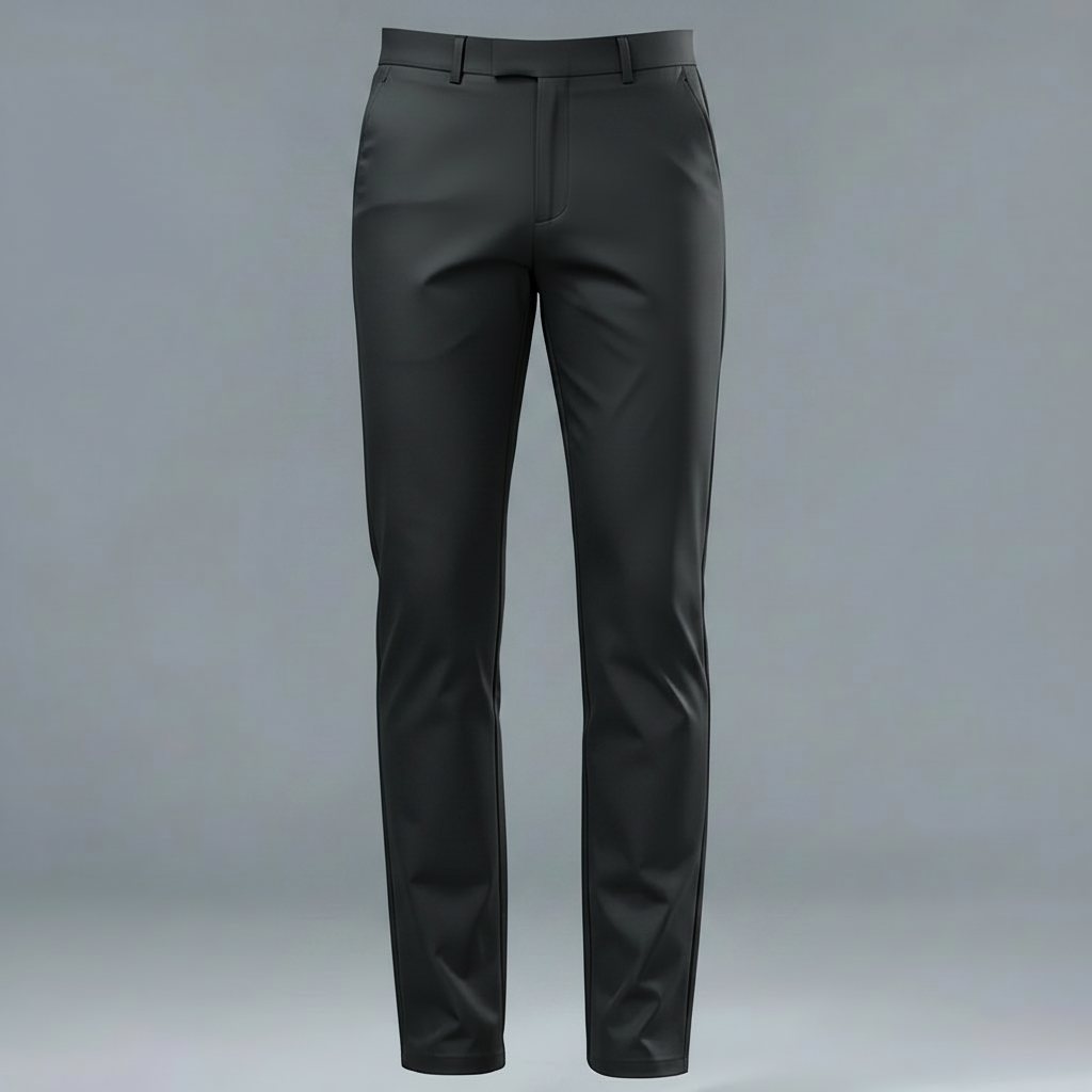 Herren Anzughose Schwarz | Elegante Anzughose mit Stretch