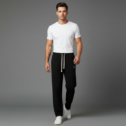 Herren Waffelstrick-Jogginghose | Trainingshose für Freizeit
