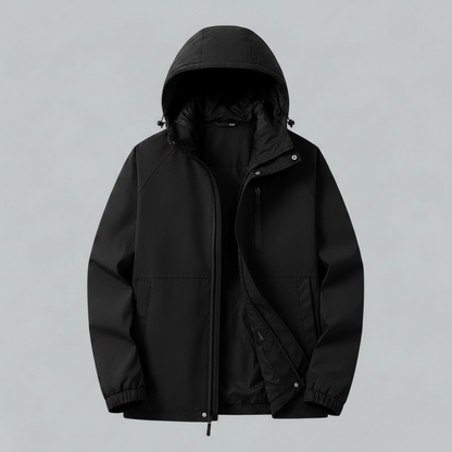 Herren Windjacke Damian | Relaxed Fit Wind- und Wetterschutzjacke