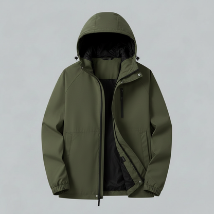 Herren Windjacke Damian | Relaxed Fit Wind- und Wetterschutzjacke