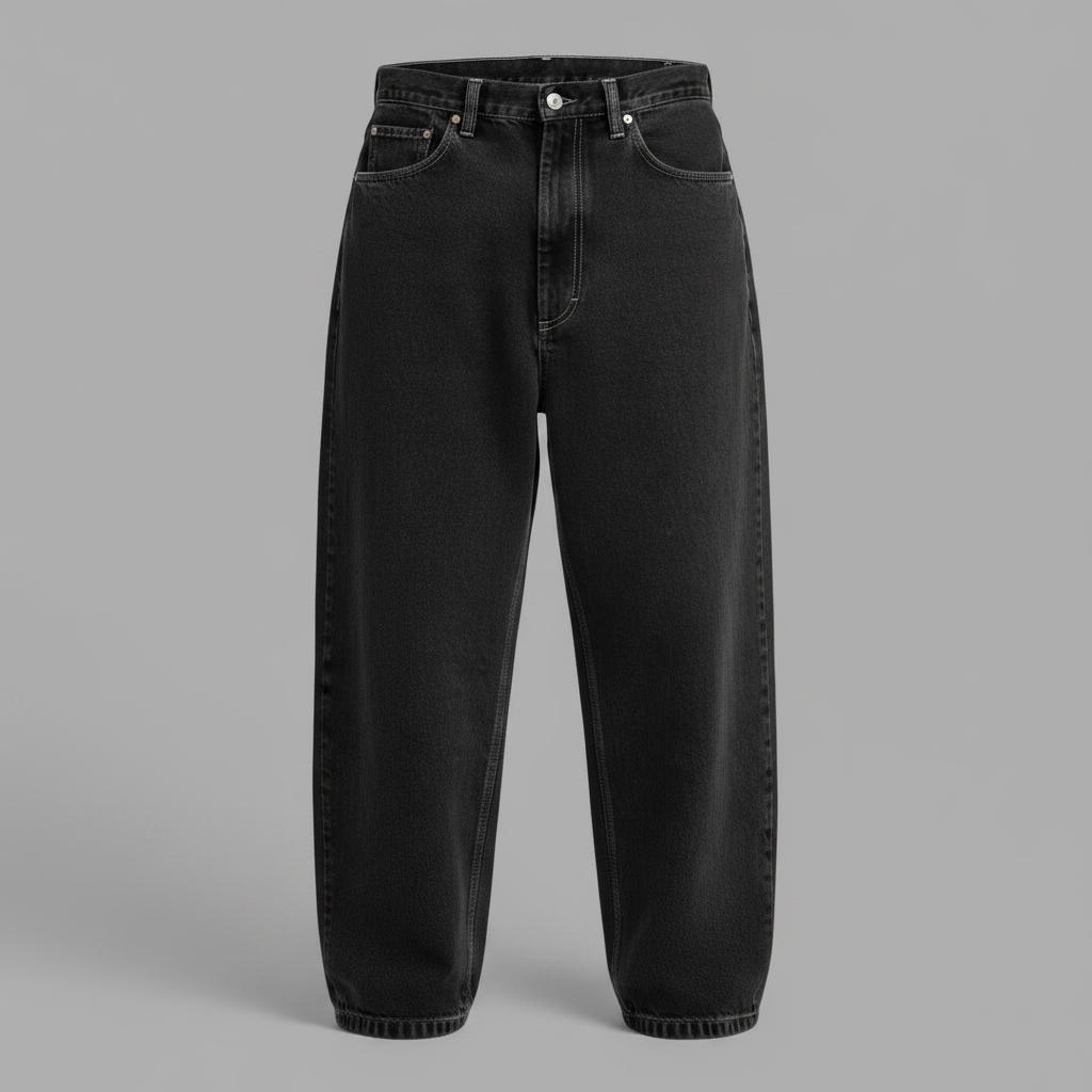 Lockere Passform Baggy Jeans Herren | Freizeitjeans Urban