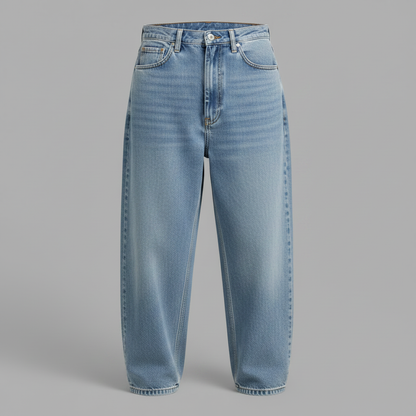 Lockere Passform Baggy Jeans Herren | Freizeitjeans Urban
