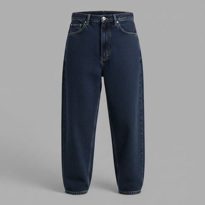 Lockere Passform Baggy Jeans Herren | Freizeitjeans Urban