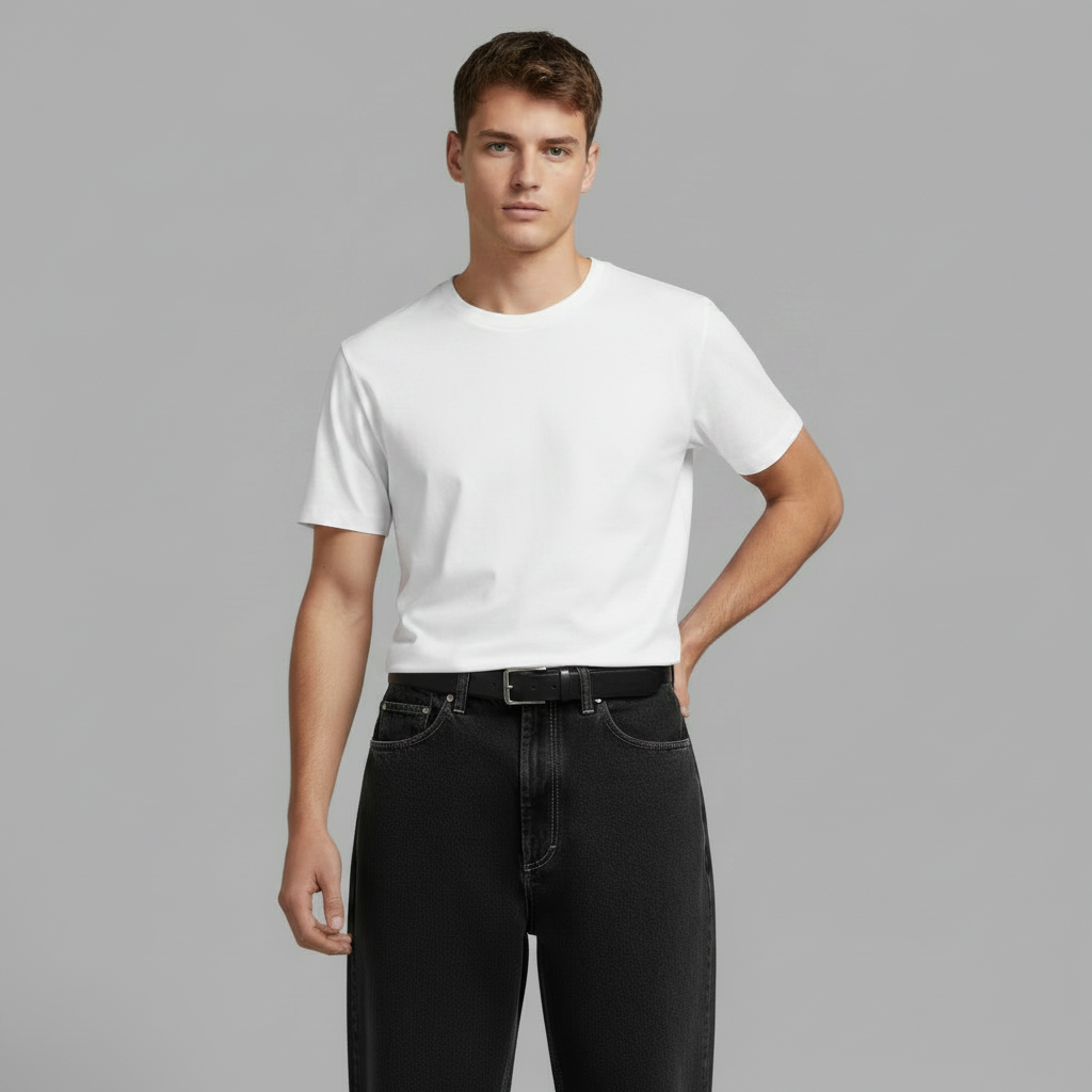 Lockere Passform Baggy Jeans Herren | Freizeitjeans Urban