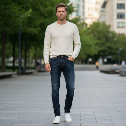Herrenjeans Johnny | Bequeme Gerade Passform hose