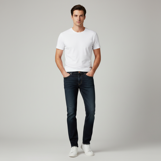 Herrenjeans Johnny | Bequeme Gerade Passform hose