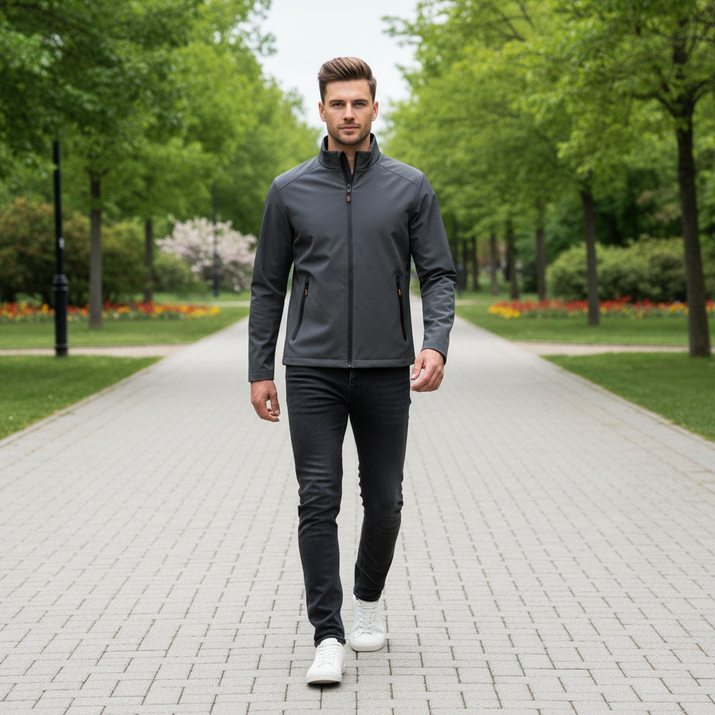 Leichte, winddichte Sportjacke | Performance-Jacke für Herren