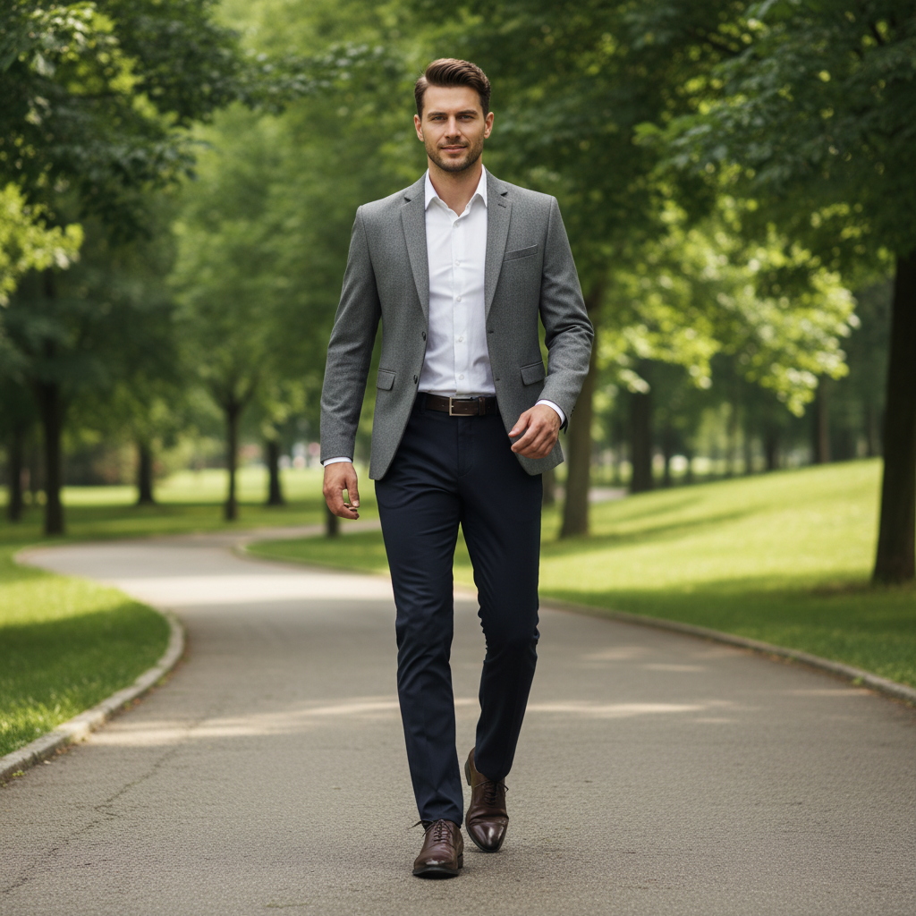 Slim-Fit Herrenblazer Cedric | Moderner Business-Blazer
